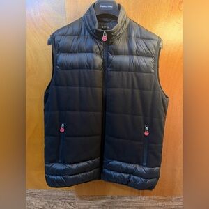Kiton Black Puffer Vest